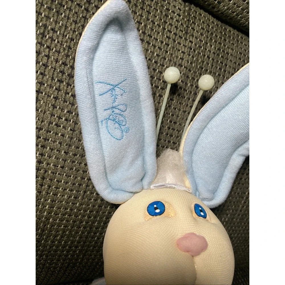 Vintage 15" Cabbage Patch Kids Bunny Bee Xavier Roberts Blue 1985 Plush Toy - Picture 2 of 13